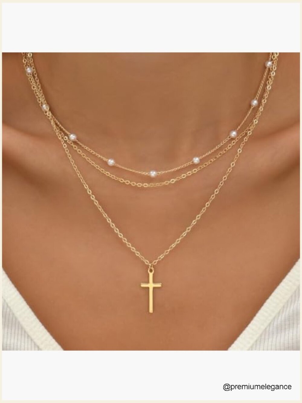 53-Piece Gold Plated Jewelry Set with Necklaces, Bracelets, Earrings, Rings - Picture 5 of 7